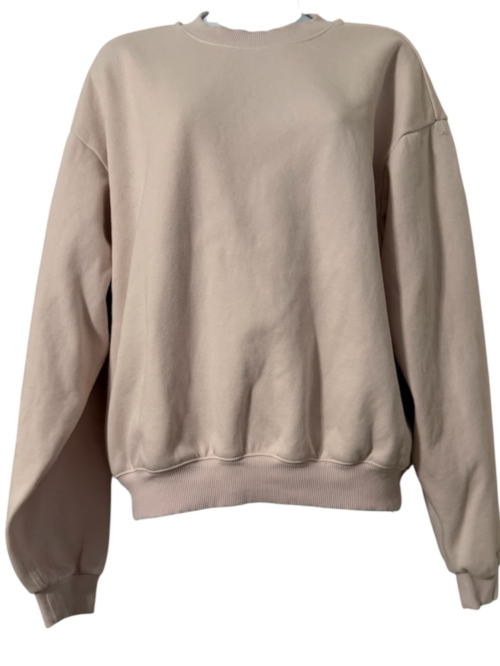 Skims Crewneck Casual Sweatshirt in Light Baby Pink Sz M Casual